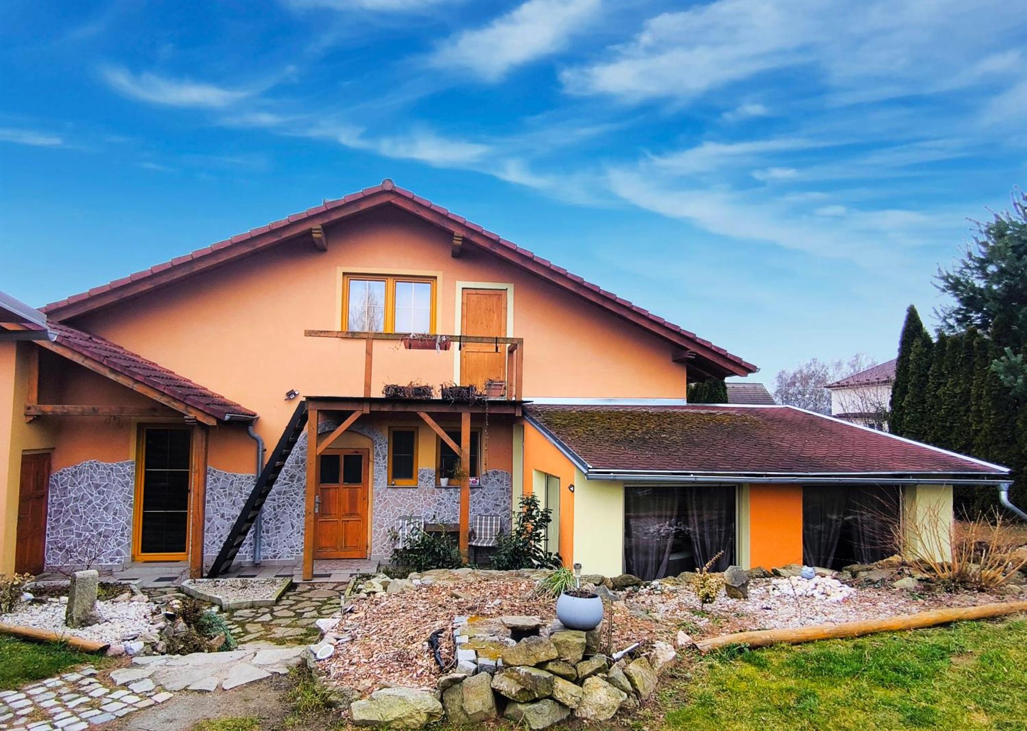 Holiday Home U Lubose Trhové Sviny Eksteriør bilde