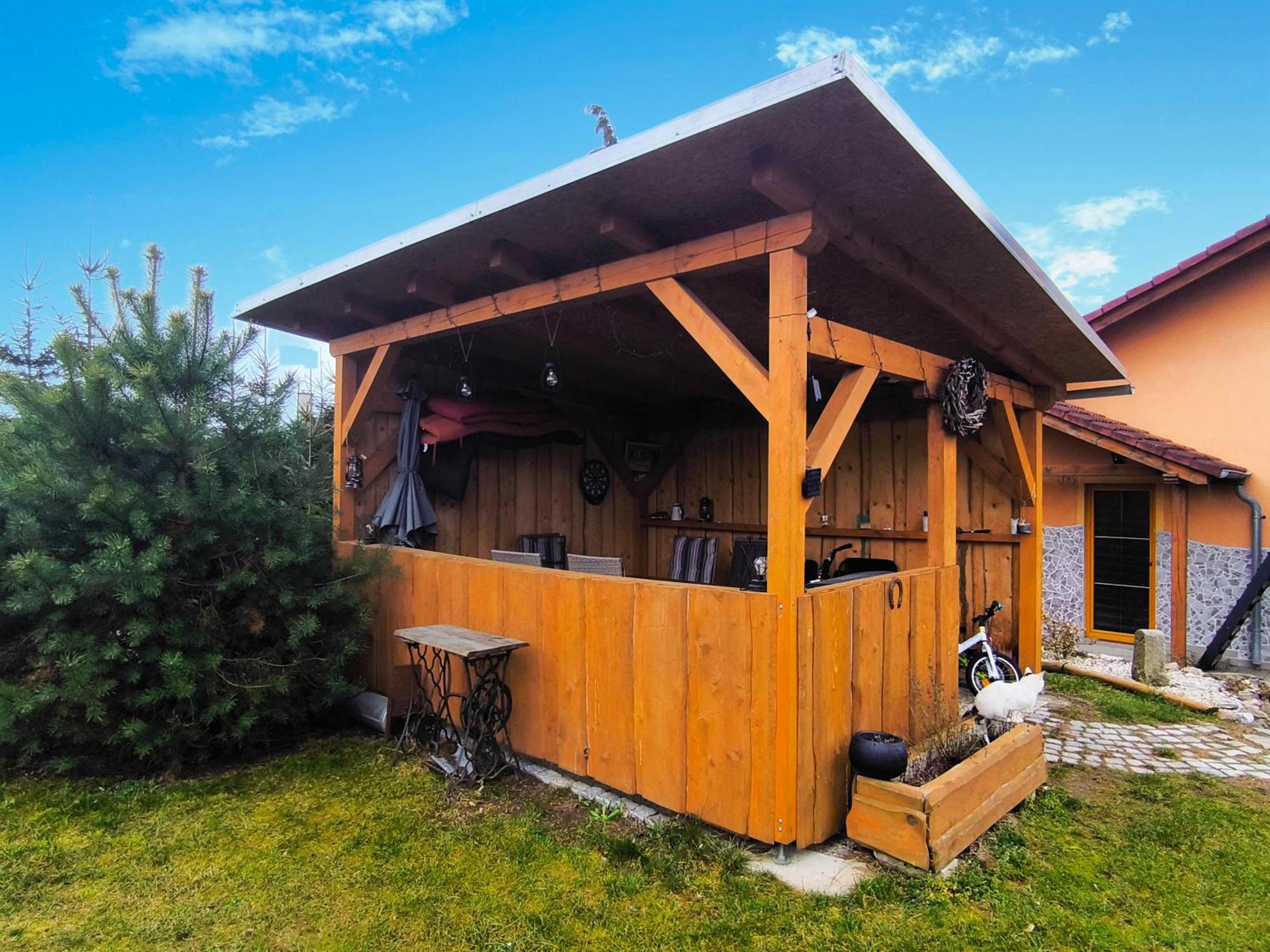 Holiday Home U Lubose Trhové Sviny Eksteriør bilde